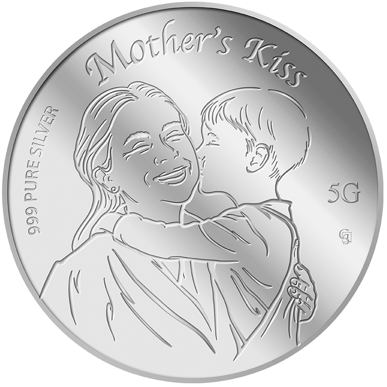 5g 2023 Mother's Kiss Silver Medallion