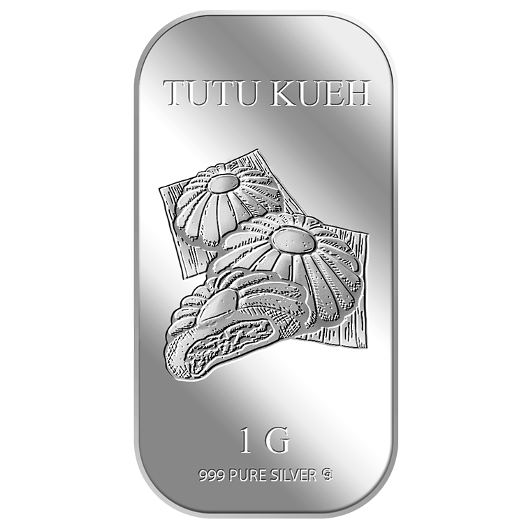 1g Tutu Kueh Silver Bar