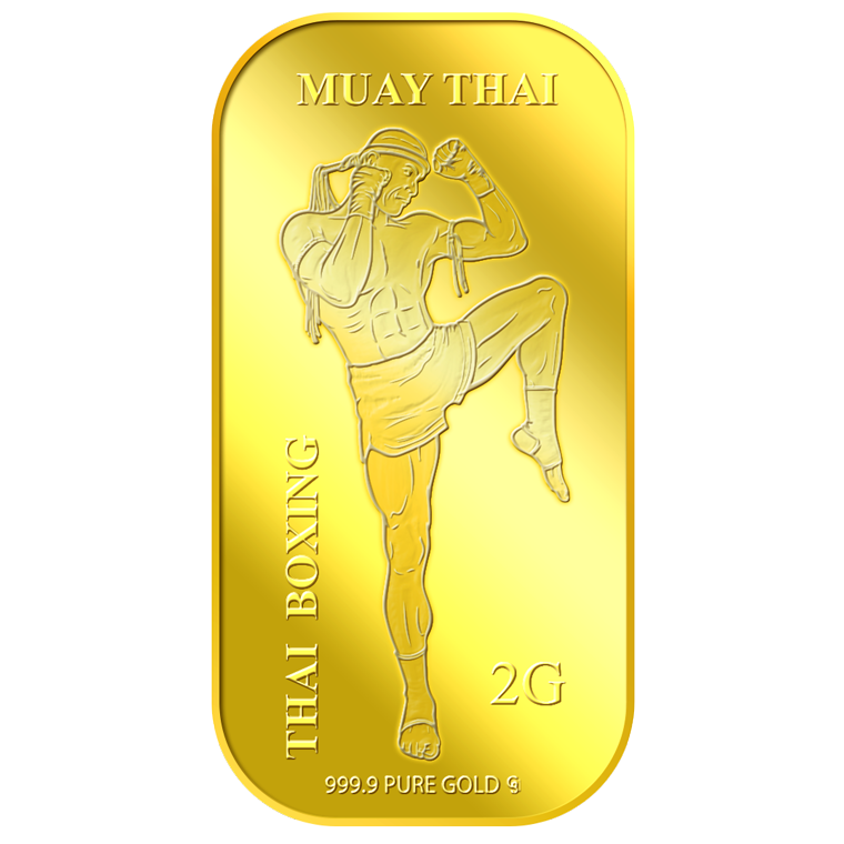 2g Muay Thai Gold Bar