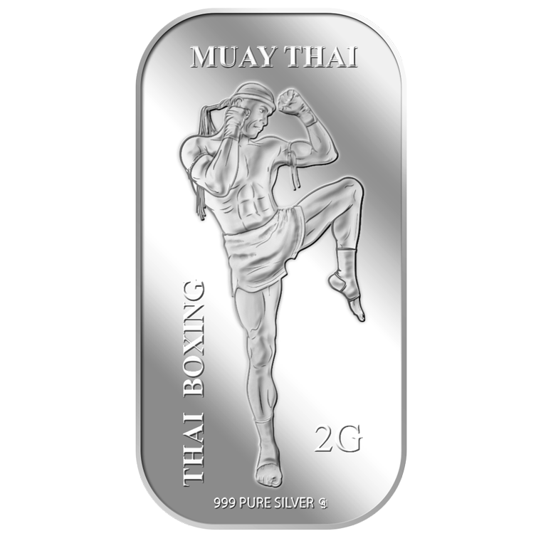 2g Muay Thai Silver Bar