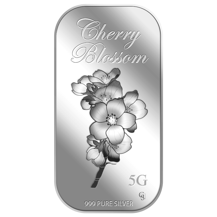 5g Cherry Blossom Silver Bar (Coming Soon)