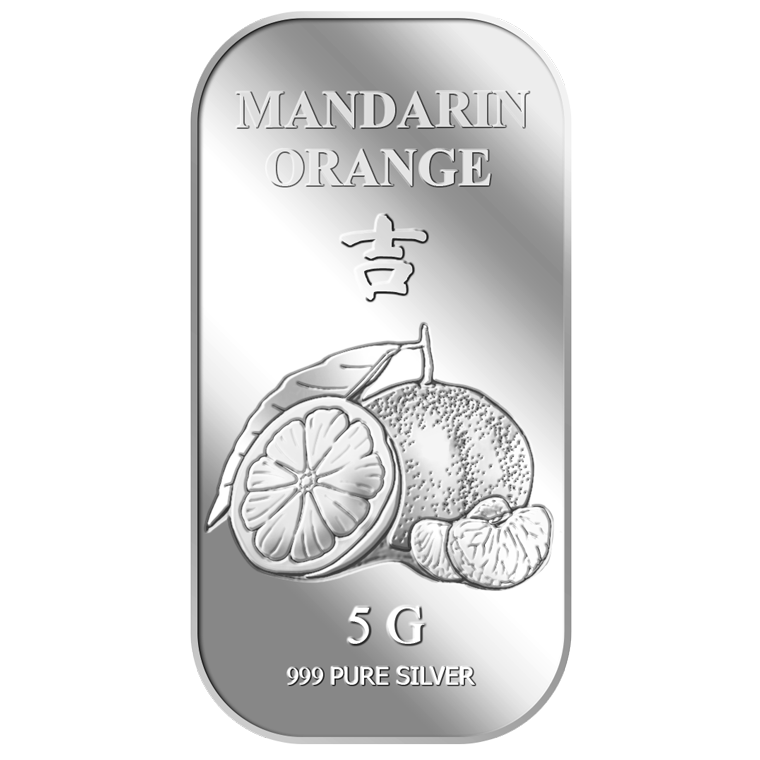 5g Mandarin Orange Silver Bar (Coming Soon)