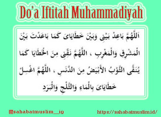 Doa Iftitah Muhammadiyah Lengkap Beserta Bacaan Salat Versi Muhammadiyah